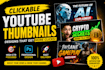 design clickable youtube thumbnails that boost CTR