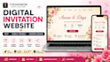 create a wedding invitation website with rsvp and gallery