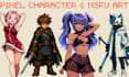 pixel character pixel animation pixel sprite pixel tileset isometric pixel 8bit