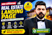 create a high converting real estate landing page