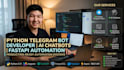 build a custom telegram bot and admin panel