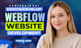 design or develop webflow website, be your webflow expert, figma to webflow