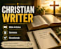 write christian bible based articles sermons and devotionals
