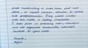 provide professional handwriting service