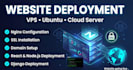 deploy your website on vps, ubuntu or cloud server