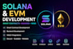 build solana, evm blockchain apps and backend infrastructure