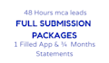 get you 48 hours mca full submission packages
