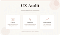 do a UX audit and improve your website usability