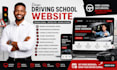 driving school driving website driving instructor website driving school website