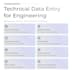 technical data processing and engineering documentation