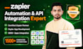 setup zapier zap integration automation
