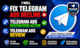 fix telegram ads decline telegram ads destination active telegram ads review