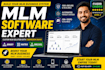 build custom MLM website and software with commission system