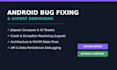 fix bugs in your android application