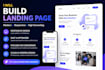 build a landing page