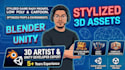 model 3d low poly assets and environments for your game