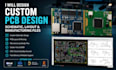 design custom pcb schematic, pcb layout and manufacturing files