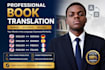 professionally translate your book into multiple languages