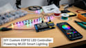 build custom esp32 led controller, wled and smart lighting projects