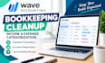 clean up and categorize your wave bookkeeping transactions