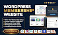 develop paid membership pro and memberpress website