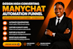design high converting manychat automation funnel
