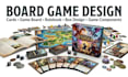 create complete board game design with cards, box and rulebook