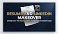 write a professional ats resume and linkedin profile makeover