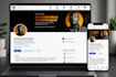 design a professional linkedin banners, channel headers