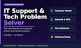 fix your computer, network or software problem fast