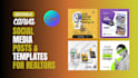 design editable social media posts template for realtors