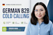 do german b2b kaltakquise, cold calling and appointment setting