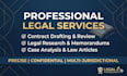 write professional legal articles, contracts, and case analysis