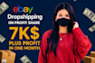 do expert ebay dropshipping on profit share