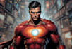 draw detailed superhero battle scenes