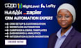 setup zoho CRM zoho one gohighlevel lofty hubspot automation zapier integration