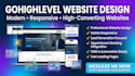 design a professional gohighlevel website, gohighlevel website design, gohighlev