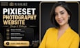 design a beautiful pixieset website photography website, squarespace website