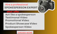 professional testimonial spokesperson video english spokesperson female actress