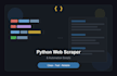 build a python web scraper or automation script
