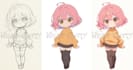 draw a cute chibi oc
