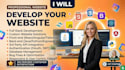 do website development as full stack web developer frontend backend developer
