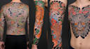 make a traditional japanese irezumi tattoo