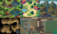 create custom pokemon pixel art map tiled map pixel art tileset rpg maker mv mz