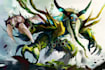 paint fantasy illustration and concept art