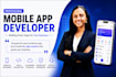 develop a custom mobile app for android and ios