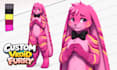 create a custom 3d furry, anime and cartoon vroid vtuber model for streaming