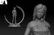 make 3d character or concept ready for 3d printing