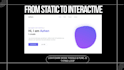 create custom CSS animations and interactive elements