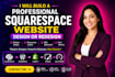 fix or, redesign and develop a modern squarespace website coding